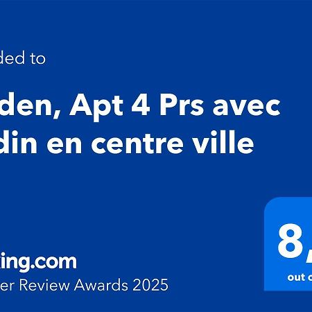 L'Eden, Apt 4 Prs Avec Jardin En Centre Ville Dijon Buitenkant foto