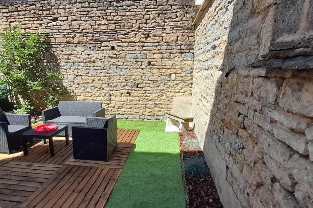 L'Eden, Apt 4 Prs Avec Jardin En Centre Ville Dijon Buitenkant foto