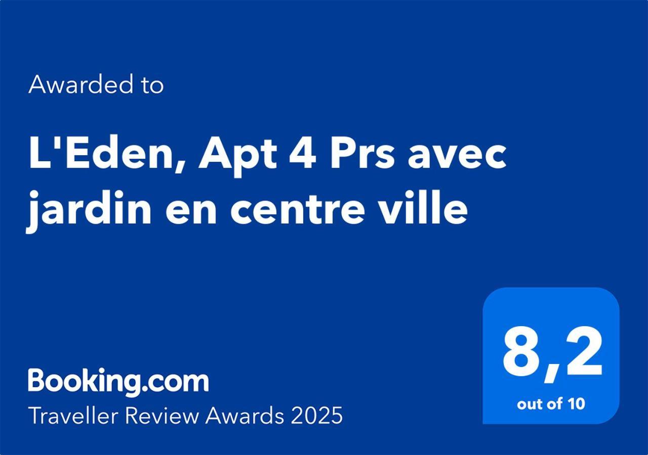 L'Eden, Apt 4 Prs Avec Jardin En Centre Ville Dijon Buitenkant foto